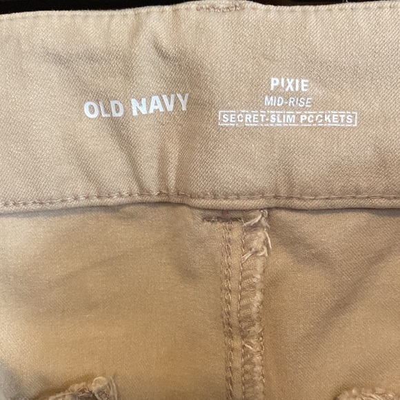 Khaki ankle pants size 10 - Picture 2 of 2